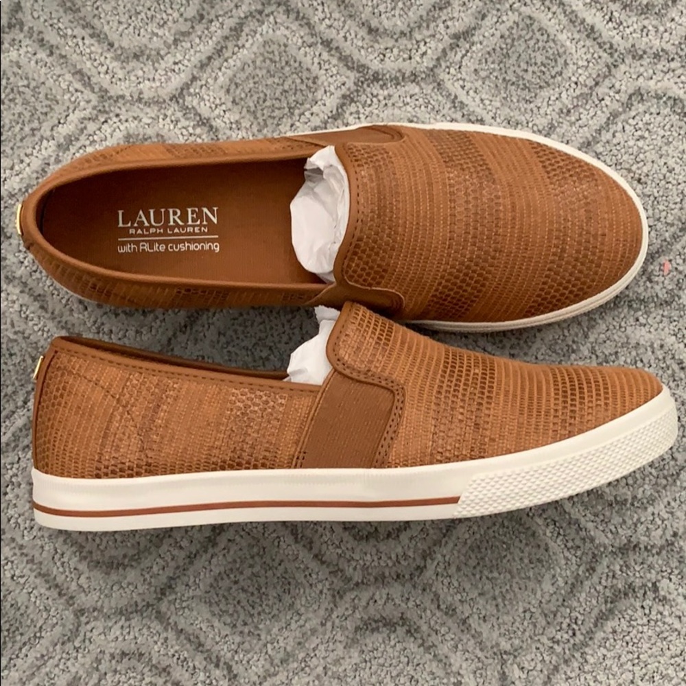 Ralph Lauren slip on shoes